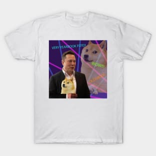 DOGE VERY YEARBOOK FOTO T-Shirt